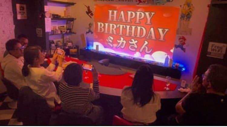 誕生日サプライズ 大阪