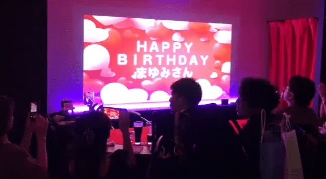 誕生日サプライズ 大阪