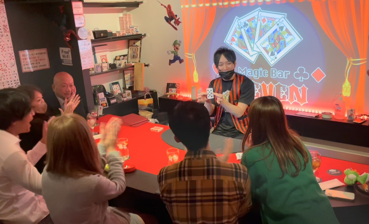 【大阪・難波】デートにおすすめなバー マジックバー イレブン