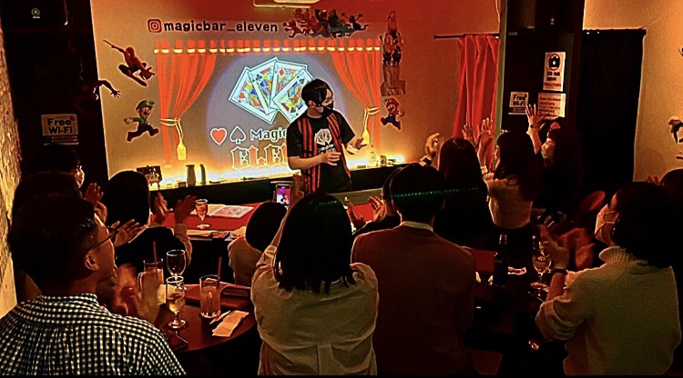 【大阪・難波】デートにおすすめなバー マジックバー イレブン