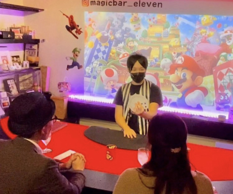 【大阪・難波】デートにおすすめなバー マジックバー イレブン