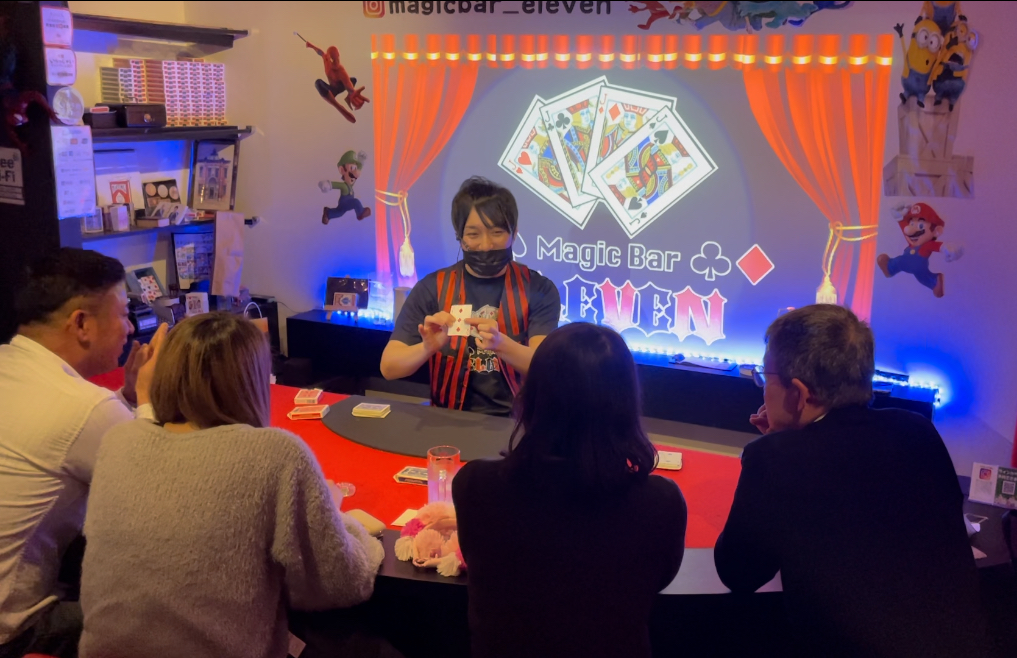 【大阪・難波】デートにおすすめなバー マジックバー イレブン