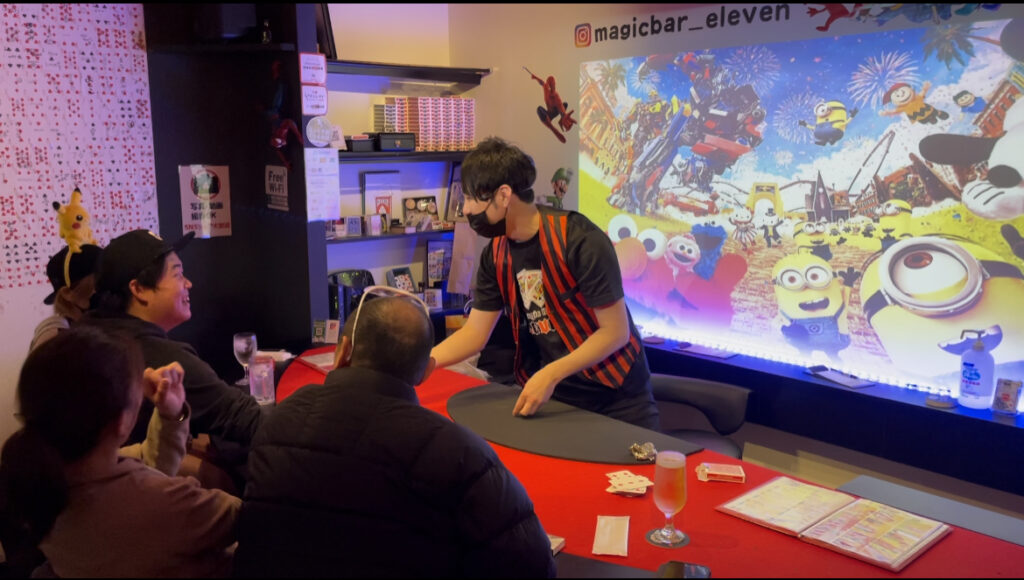 【大阪・難波】デートにおすすめなバー マジックバー イレブン