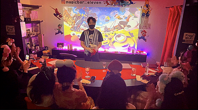 【大阪・難波】デートにおすすめなバー マジックバー イレブン