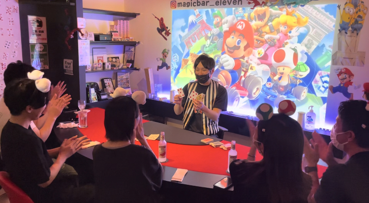 【難波・心斎橋】デートで人気のバー 参照元:マジックバーイレブン (magicbar-eleven.com)