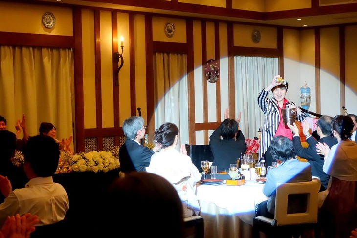 【結婚式余興】大阪のマジシャンＭＡＳＡがマジックショーで盛大に盛り上げます♪♪お子様から大人までが楽しめるエンターテインメント