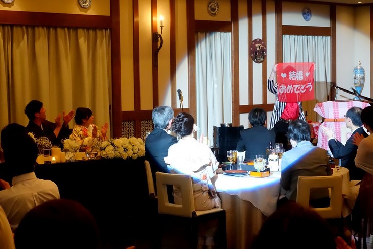 【結婚式余興】大阪のマジシャンMASAがマジックショーで盛大に盛り上げます♪♪お子様から大人までが楽しめるエンターテインメント