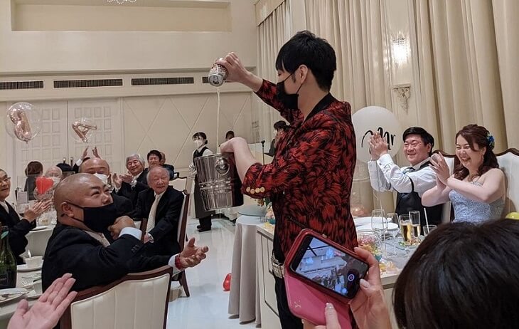 【結婚式余興】大阪のマジシャンMASAがマジックショーで盛大に盛り上げます♪♪お子様から大人までが楽しめるエンターテインメント