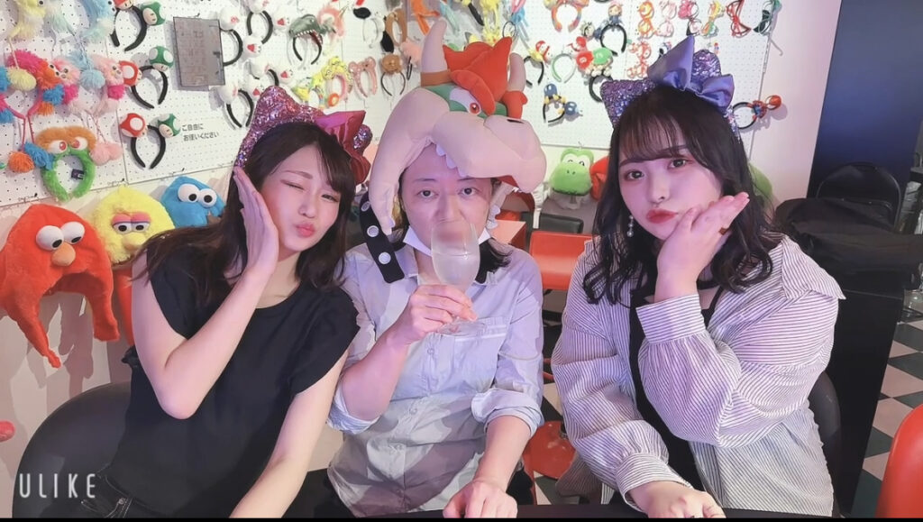 難波　バー　女子会