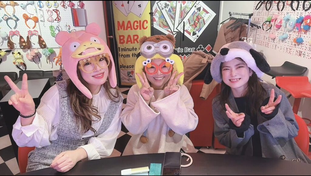 難波　バー　女子会