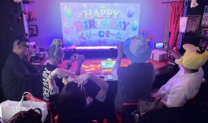 推しの誕生日サプライズなら大阪・難波のMagicBar ELEVEN｜くりーむそーださん生誕オフ会