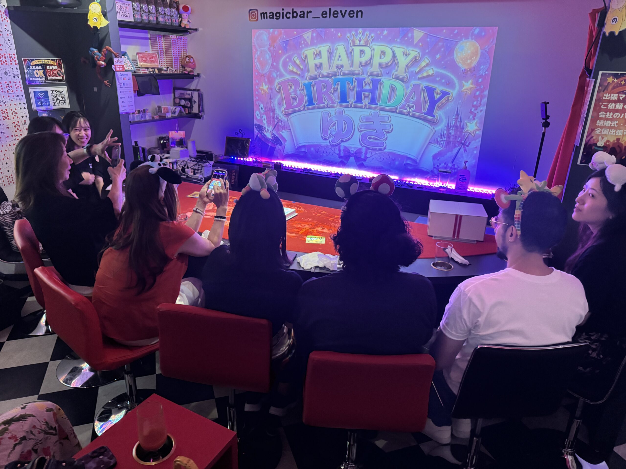 女子会で誕生日サプライズ｜大阪・難波でゆきさんをお祝い