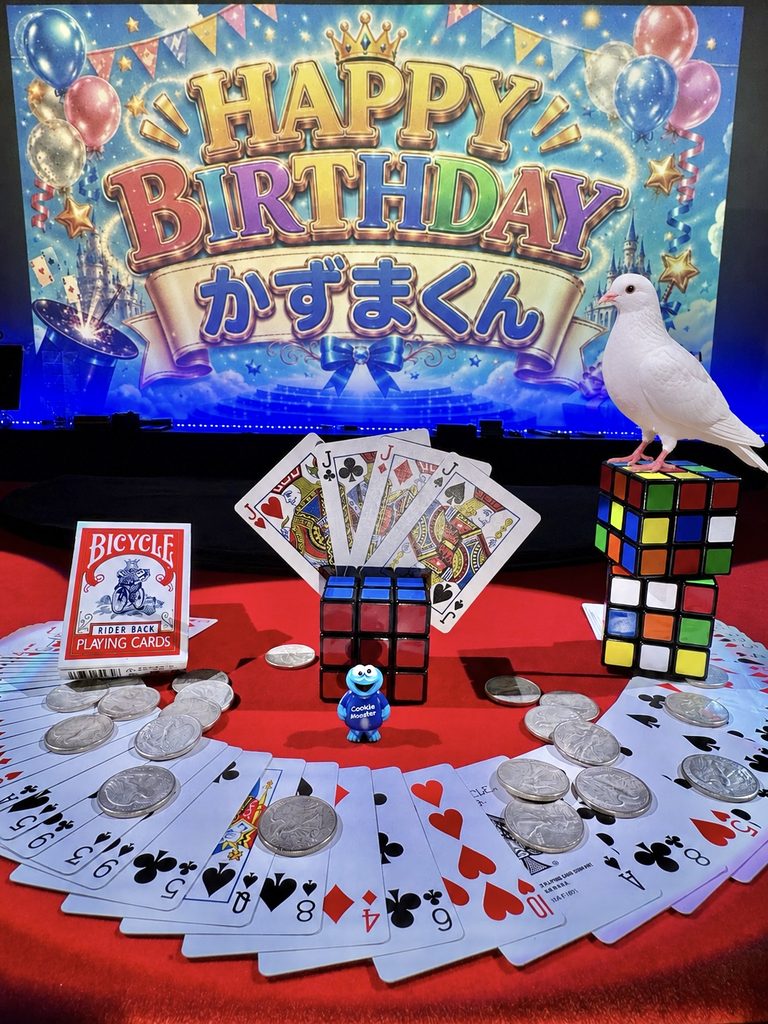 大阪旅行で友達へ誕生日サプライズ|マジックとケーキでお祝い