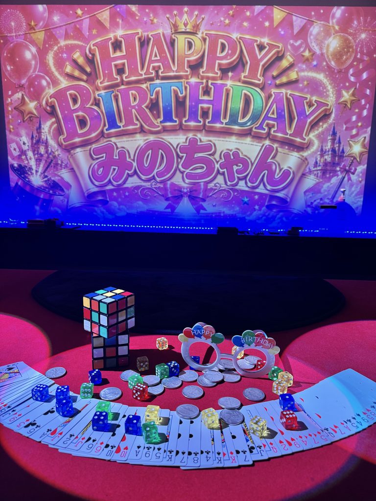 大阪のMagicBar ELEVENで友達のみのちゃんへ贈る誕生日サプライズ