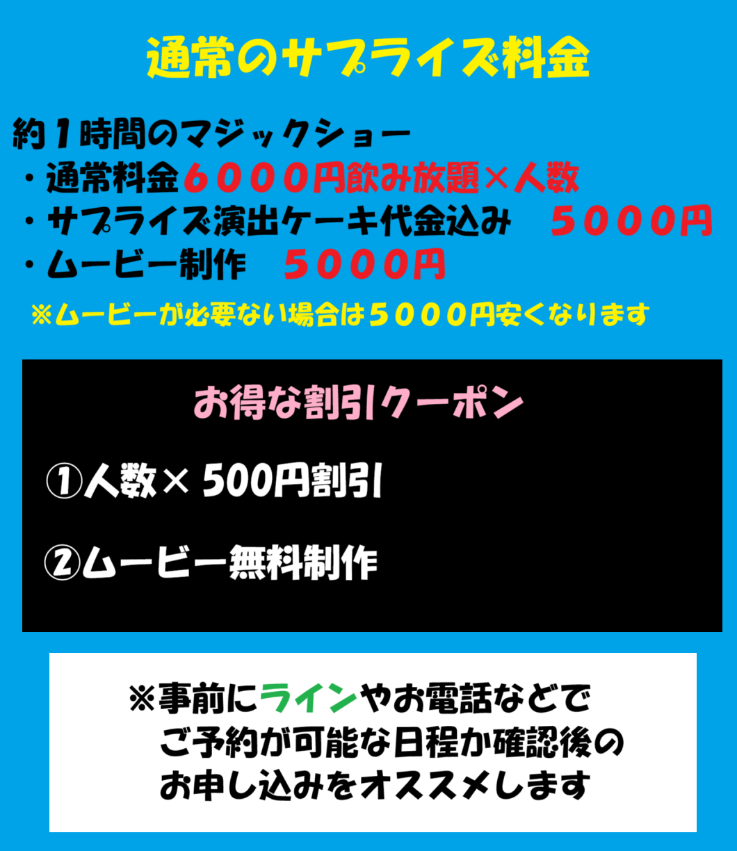 バースデー料金