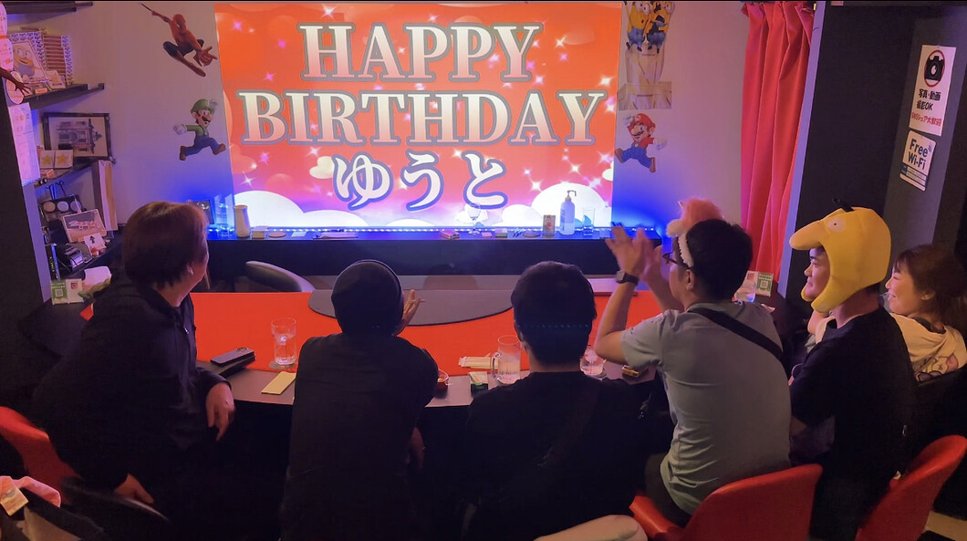 誕生日サプライズ 大阪