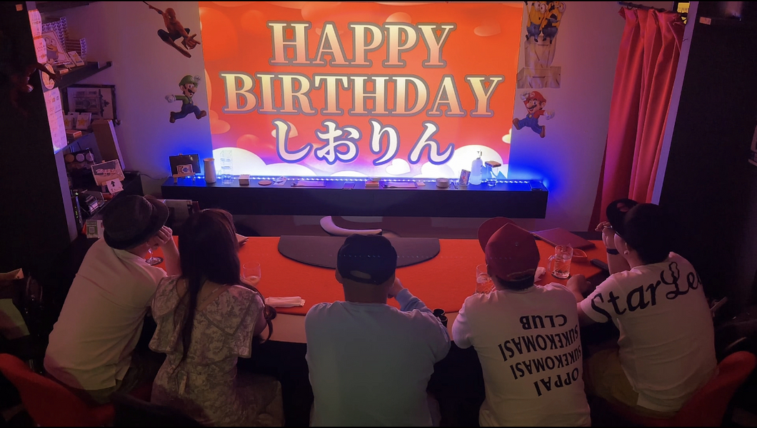 誕生日サプライズ 大阪