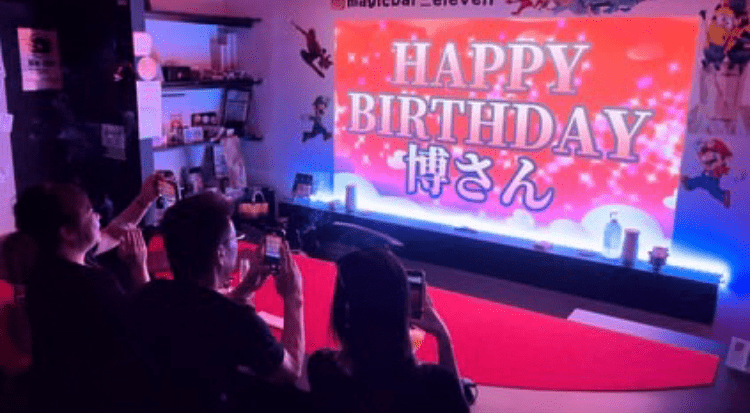 誕生日サプライズ 大阪