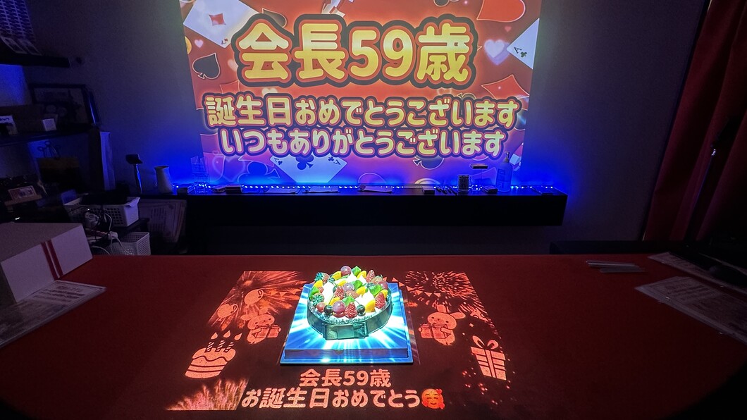 誕生日サプライズ　大阪