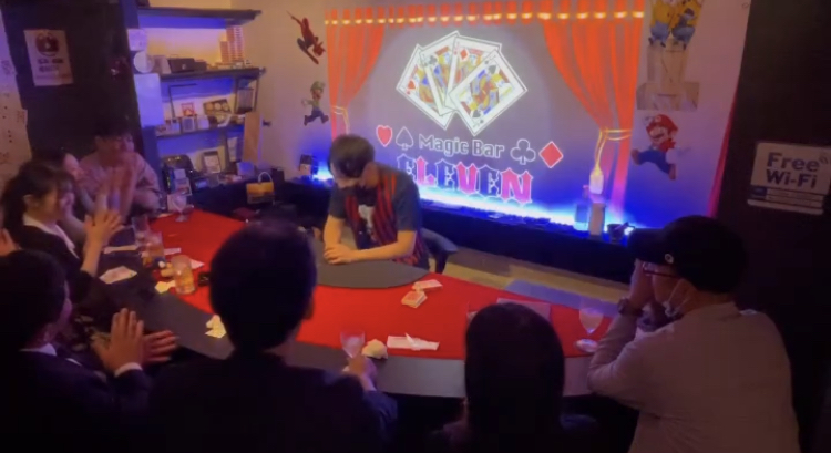 【大阪・難波】デートにおすすめなバー マジックバー イレブン