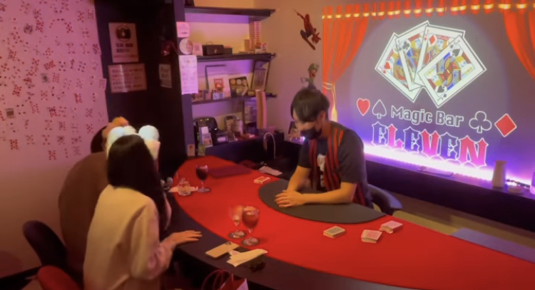 【大阪・難波】デートにおすすめなバー マジックバー イレブン