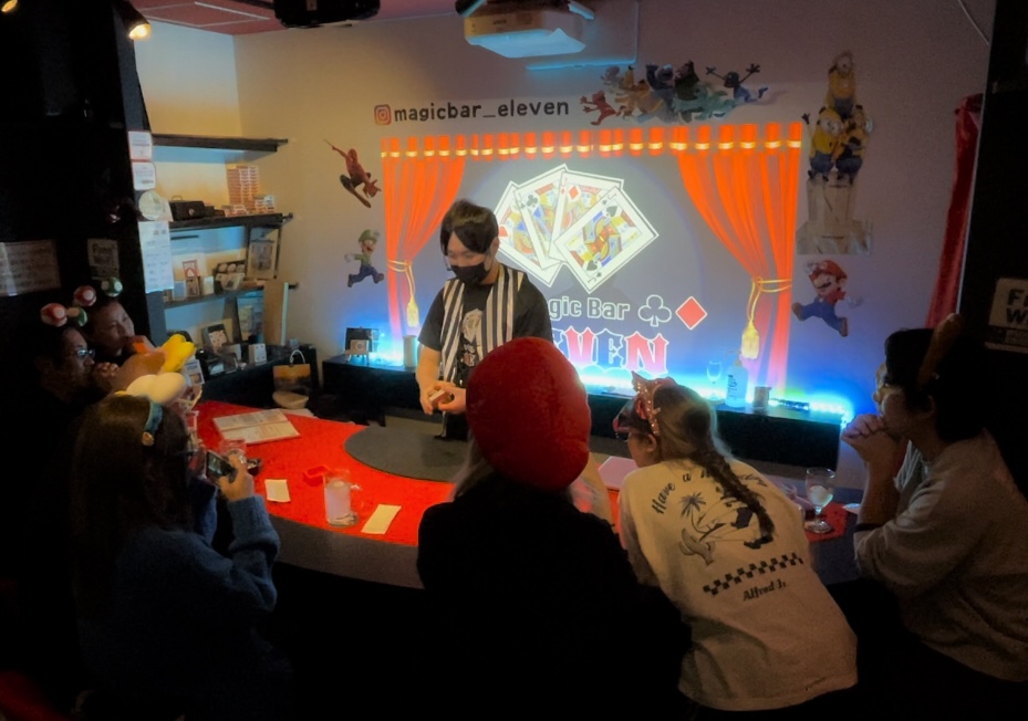 【大阪・難波】デートにおすすめなバー マジックバー イレブン